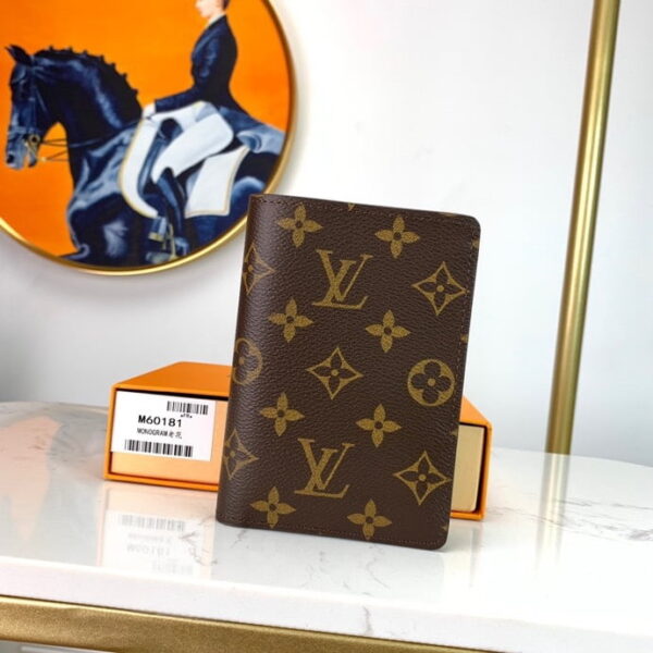 1:1 Replica Louis Vuitton Pocket Organizer Monogram Canvas For Women, Women's Wallet 5.5in/14cm LV M60181