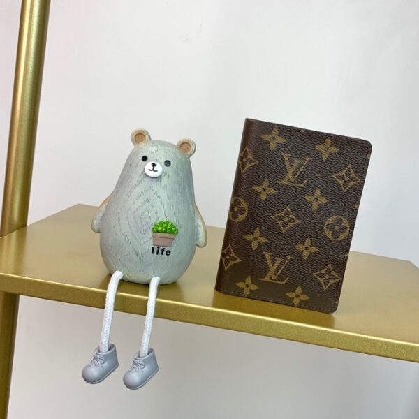 1:1 Replica Louis Vuitton Pocket Organizer Monogram Canvas For Women, Women's Wallet 5.5in/14cm LV M60181