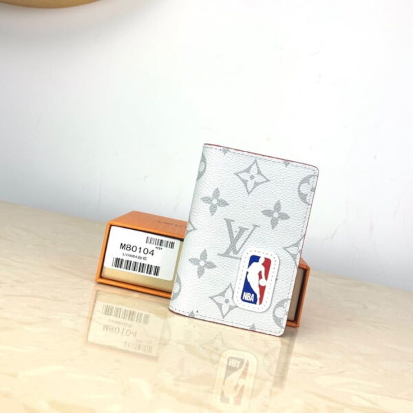 1:1 Replica Louis Vuitton Pocket Organizer Taurillon For Men, Men's Wallet 4.3in/11cm LV