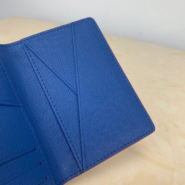 1:1 Replica Louis Vuitton Pocket Organizer Taurillon For Men, Men's Wallet 4.3in/11cm LV