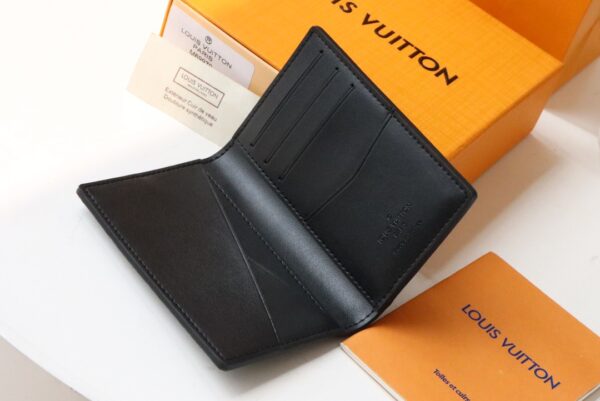 1:1 Replica Louis Vuitton Pocket Organizer The New LV Aerogram Version For Men, Men's Wallet 8cm LV M69979