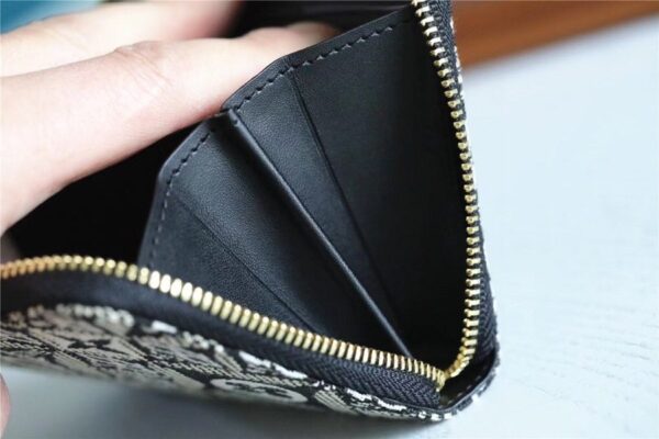 1:1 Replica Louis Vuitton Since 1854 Zippy Coin Purse Jacquard Since 1854 By Nicolas Ghesquiere Gray For Women, Women's Wallets 4.3in/11cm LV M69997