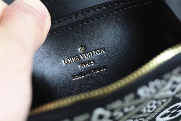 1:1 Replica Louis Vuitton Since 1854 Zippy Coin Purse Jacquard Since 1854 By Nicolas Ghesquiere Gray For Women, Women's Wallets 4.3in/11cm LV M69997