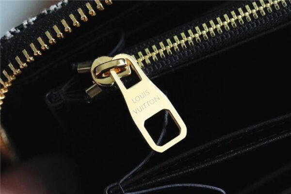 1:1 Replica Louis Vuitton Since 1854 Zippy Wallet Jacquard Since 1854 Gray For Women, Women's Wallets 7.7in/20cm LV 