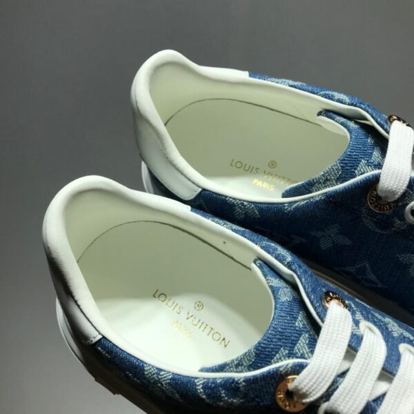 Louis Vuitton Time Out Sneaker Blue For Women LV
