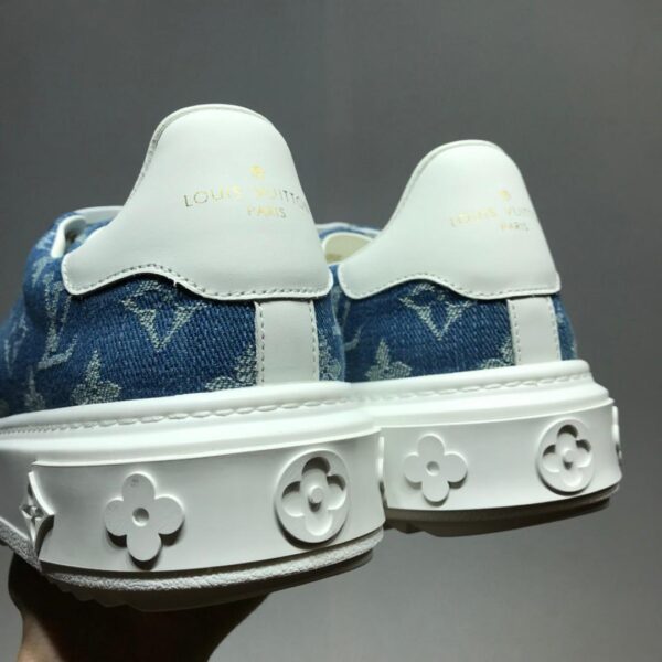Louis Vuitton Time Out Sneaker Blue For Women LV