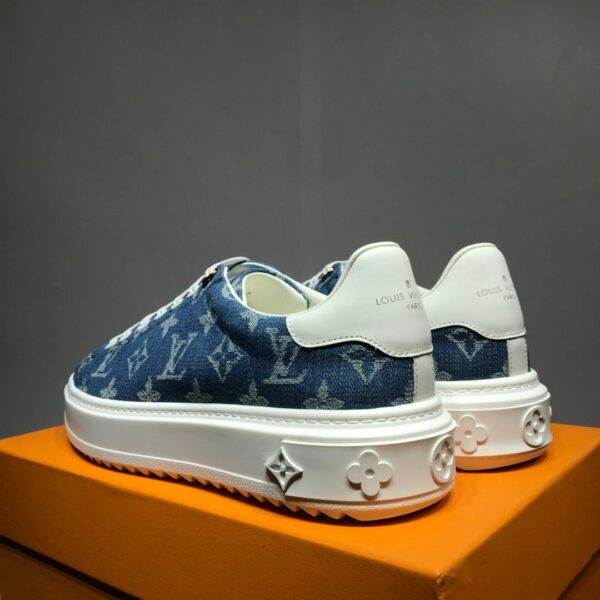 Louis Vuitton Time Out Sneaker Blue For Women LV