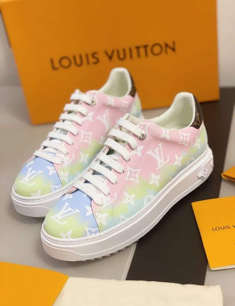Louis Vuitton Time Out Sneaker Multi Color For Women LV