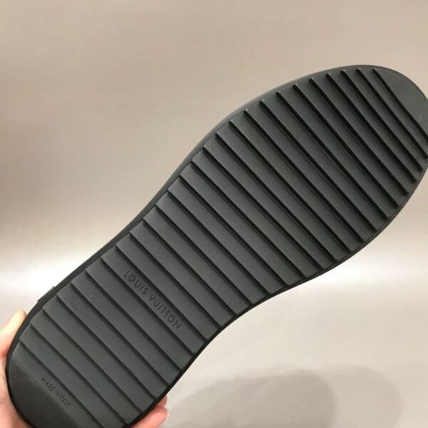 Louis Vuitton Time Out Sneaker Patent Monogram Material Black For Women LV