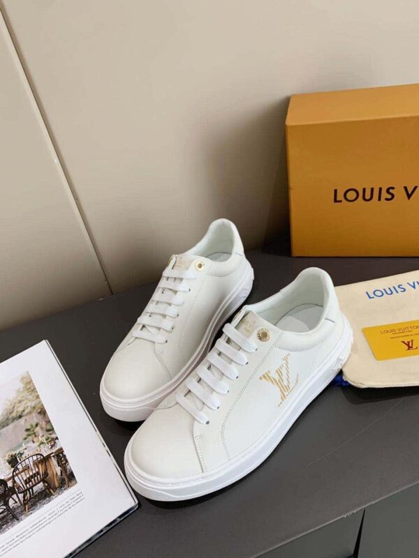Louis Vuitton Time Out Sneaker White For Women LV