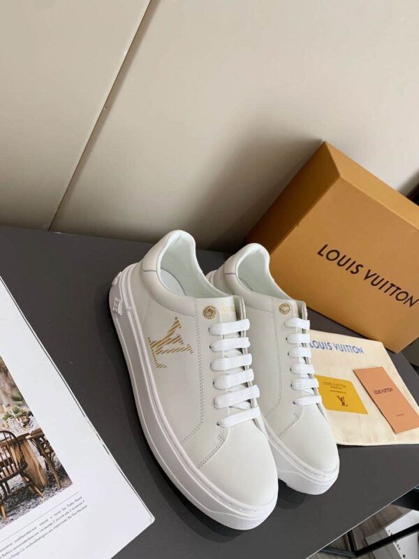 Louis Vuitton Time Out Sneaker White For Women LV
