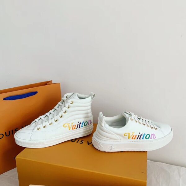 Louis Vuitton Time Out Sneaker White For Women LV