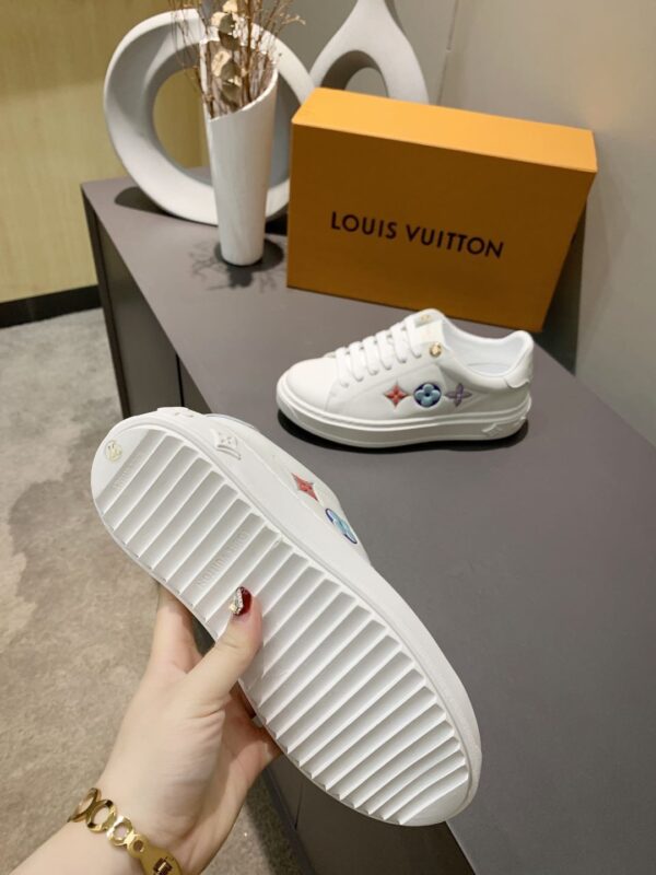 Louis Vuitton Time Out Sneaker White For Women LV