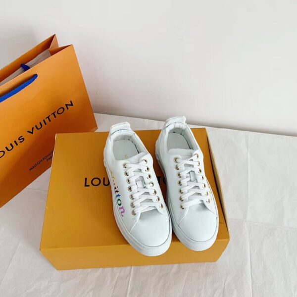 Louis Vuitton Time Out Sneaker White For Women LV