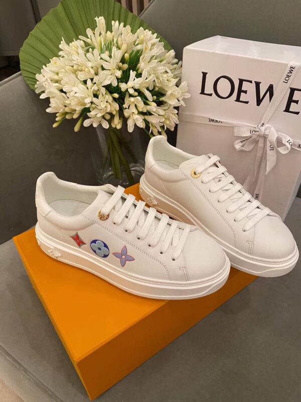 Louis Vuitton Time Out Sneaker White For Women LV