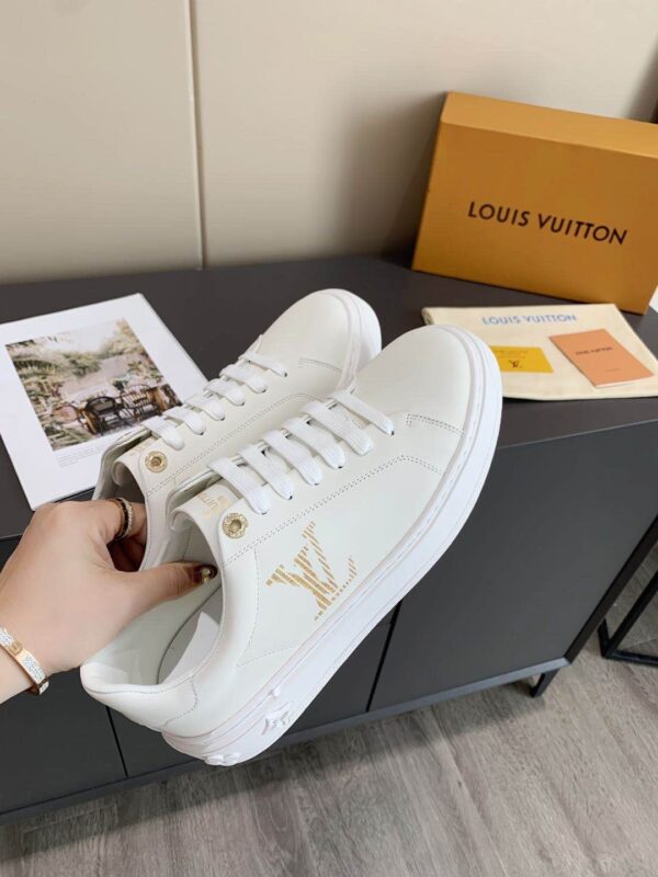 Louis Vuitton Time Out Sneaker White For Women LV