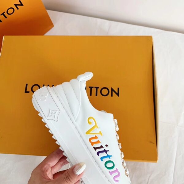 Louis Vuitton Time Out Sneaker White For Women LV