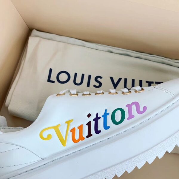 Louis Vuitton Time Out Sneaker White For Women LV