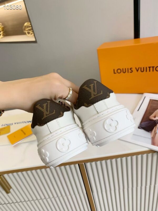 Louis Vuitton Time Out Sneaker White For Women LV
