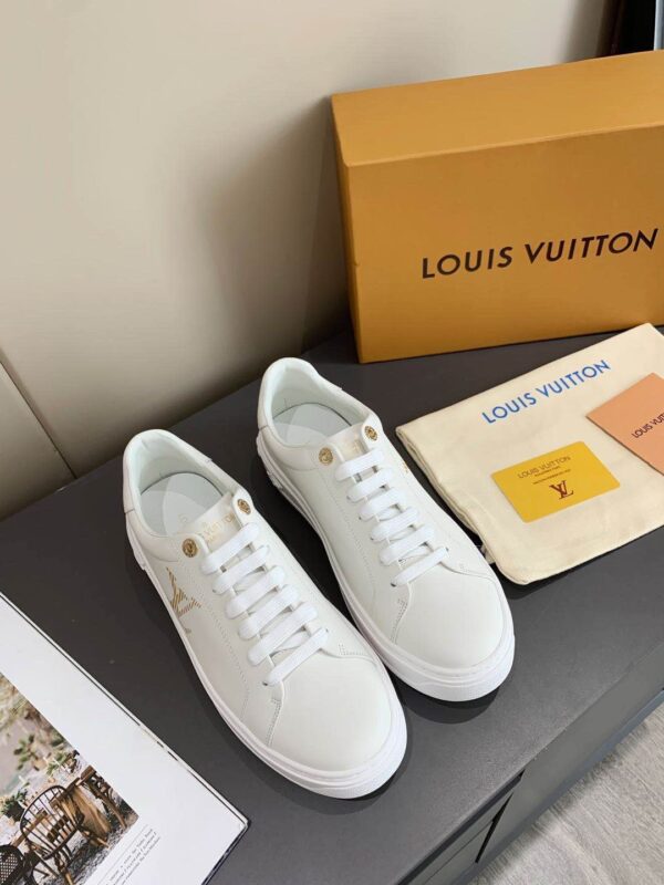 Louis Vuitton Time Out Sneaker White For Women LV