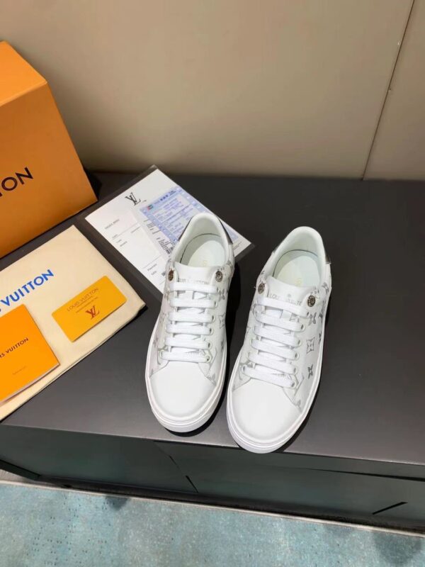 Louis Vuitton Time Out Sneaker White For Women LV