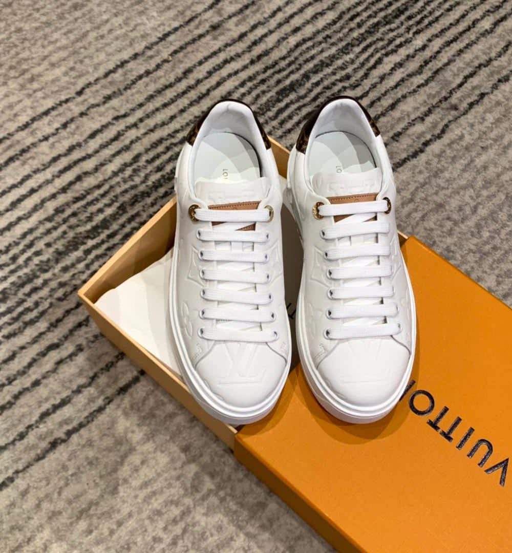 Louis Vuitton Time Out Sneaker White For Women LV