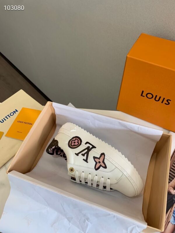 Louis Vuitton Time Out Sneaker White For Women LV