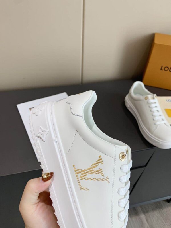 Louis Vuitton Time Out Sneaker White For Women LV