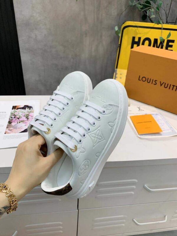 Louis Vuitton Time Out Sneaker White For Women LV