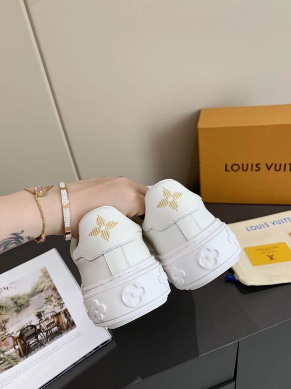 Louis Vuitton Time Out Sneaker White For Women LV