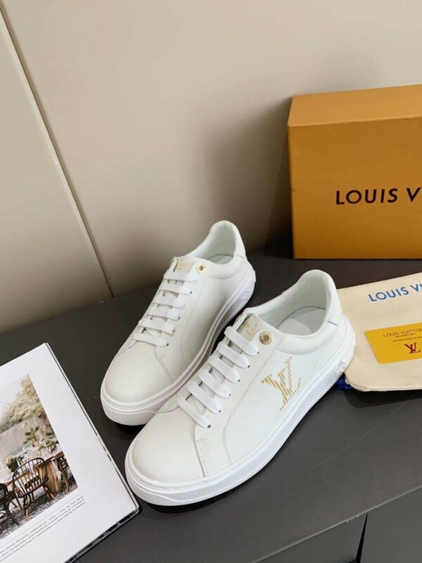 Louis Vuitton Time Out Sneaker White For Women LV