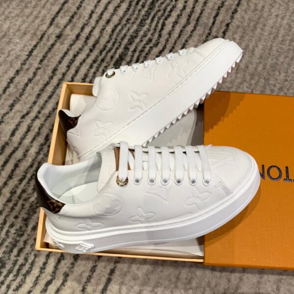 Louis Vuitton Time Out Sneaker White For Women LV