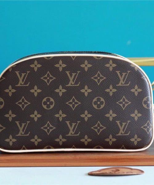 1:1 Replica Louis Vuitton Toilet Pouch GM Monogram Canvas For Women, Women's Wallets 7.9in/20cm LV M47507