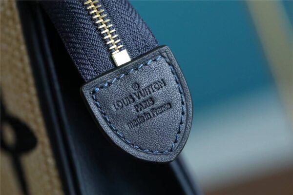 1:1 Replica Louis Vuitton Toiletry Pouch Raffia Natural /Black For Women, Women's Wallets 9.8in/25cm LV