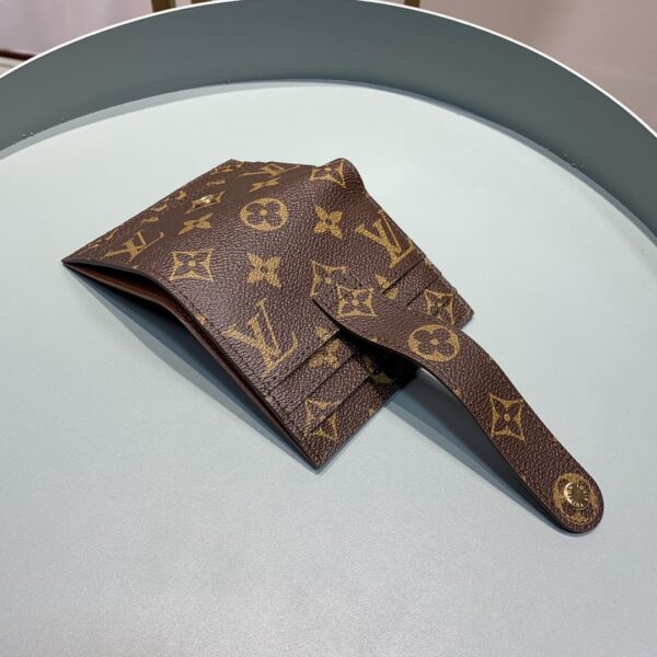 1:1 Replica Louis Vuitton Victorine Card Holder Wallet Monogram Canvas For Women, Women's Wallet 4.7in/12cm LV M66533