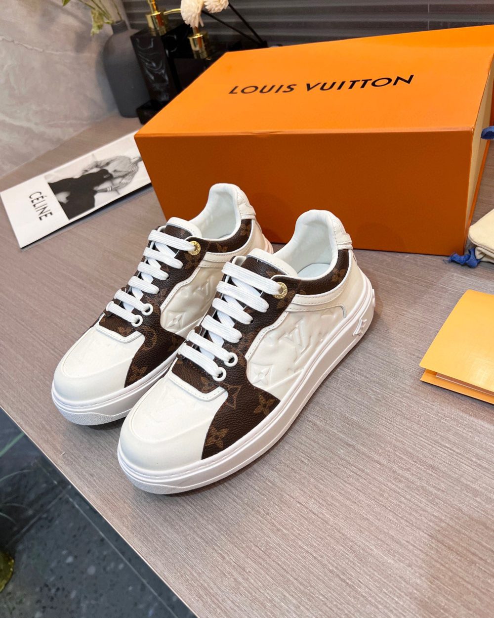 Louis Vuitton Women's Boombox  Sneaker Brown For Women LV