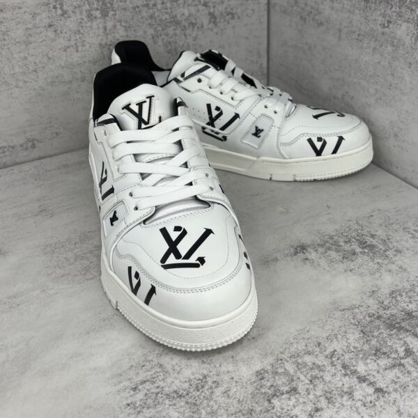 Louis Vuitton Women's LV Trainer Sneaker Black For Women LV