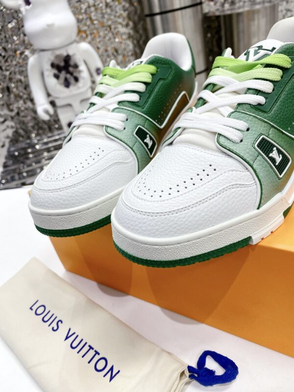Louis Vuitton Women's LV Trainers Green For Women LV