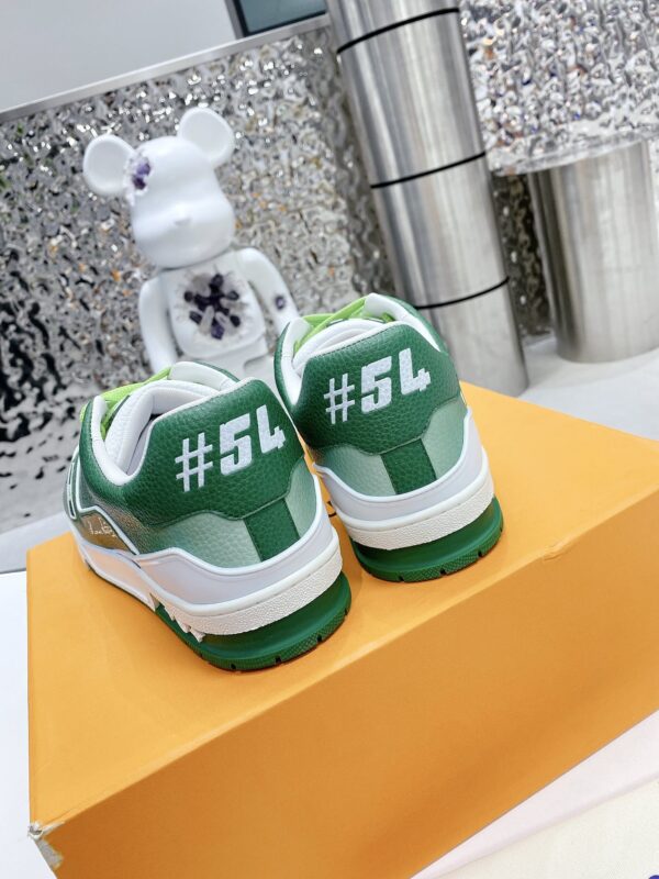 Louis Vuitton Women's LV Trainers Green For Women LV