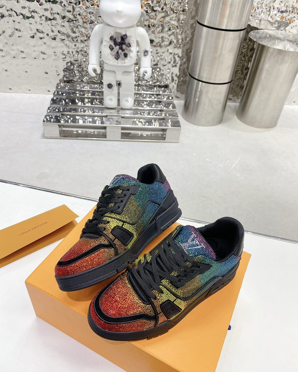 Louis Vuitton Women's LV Trainers Multicolor For Women LV