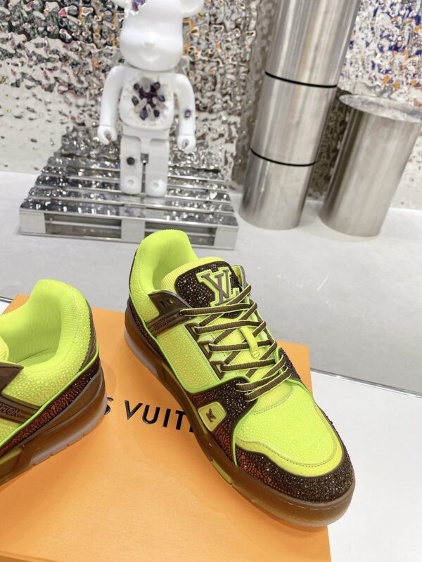 Louis Vuitton Women's LV Trainers Yellow For Women LV