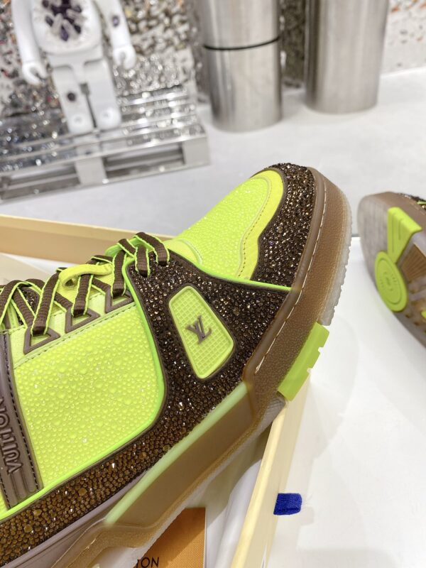 Louis Vuitton Women's LV Trainers Yellow For Women LV