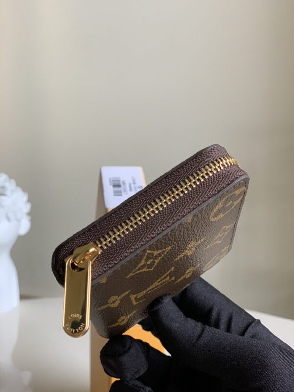 1:1 Replica Louis Vuitton Zippy Coin Purse In Monogram Canvas For Women, Women's Wallet 11cm LV M60067