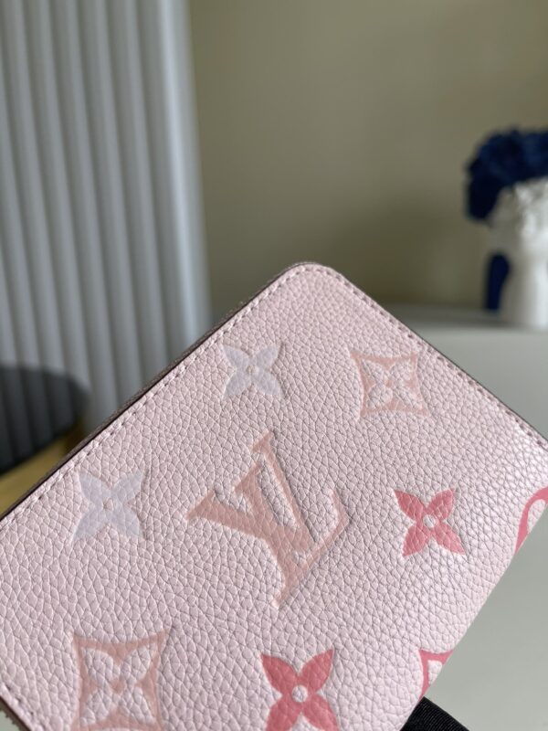 1:1 Replica Louis Vuitton Zippy Coin Purse Monogram Empreinte For Women, Women's Wallet 4.3in/11cm LV