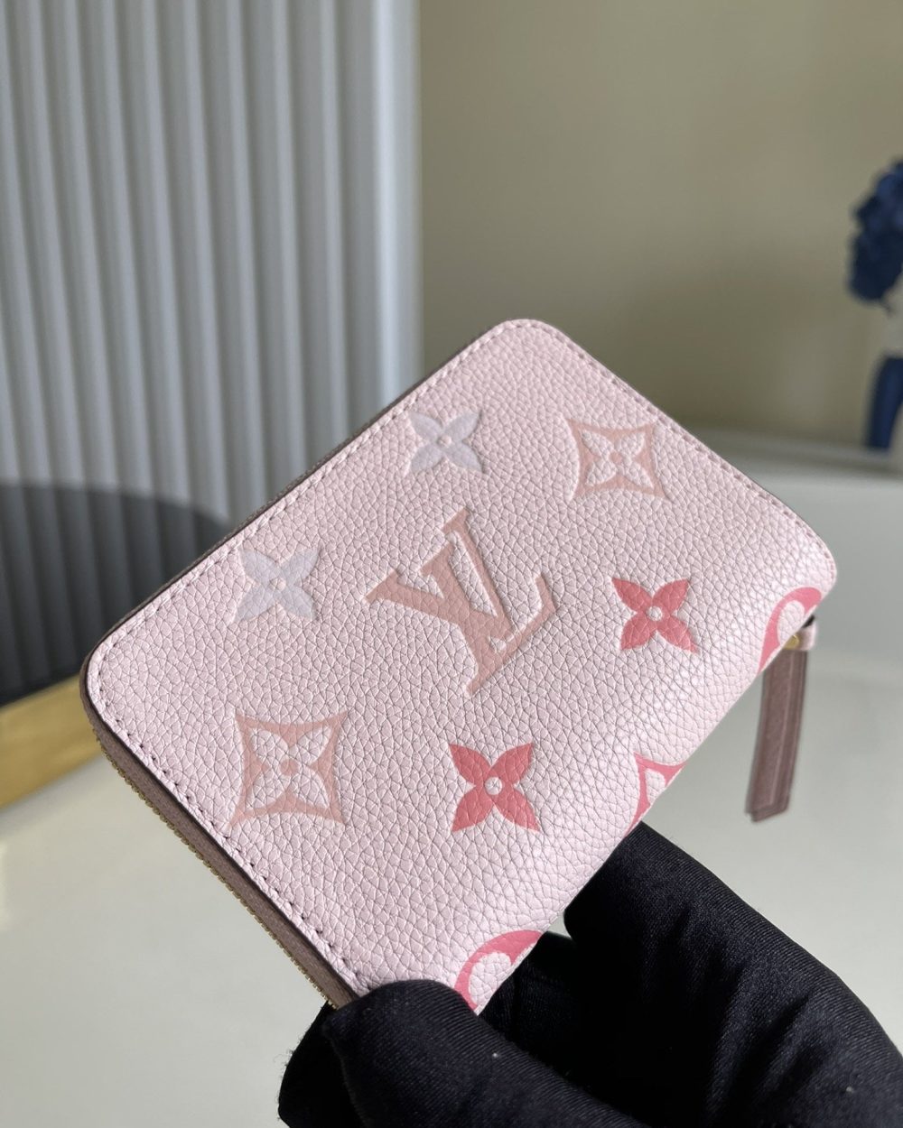 1:1 Replica Louis Vuitton Zippy Coin Purse Monogram Empreinte For Women, Women's Wallet 4.3in/11cm LV