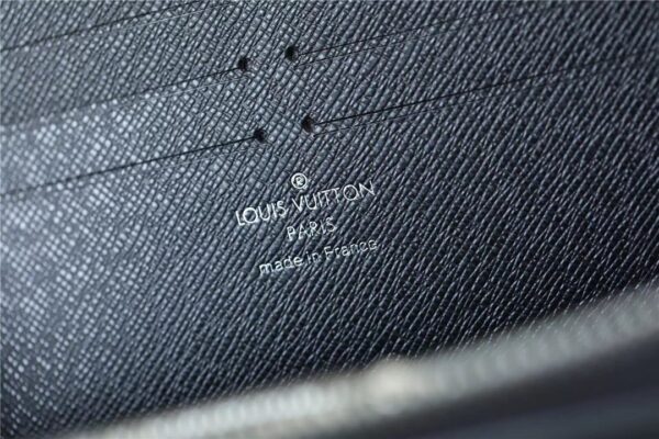 1:1 Replica Louis Vuitton Zippy Dragonne Epi Black For Women, Women's Wallets 4.3in/11cm LV M81325