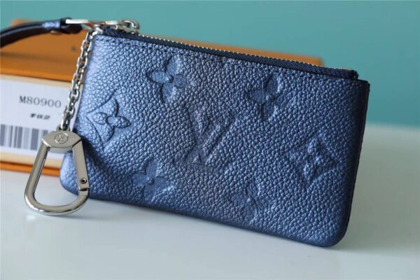 1:1 Replica Louis Vuitton Zippy Wallet Monogram Empreinte Black For Women, Women's Wallets 7.9in/20cm LV 