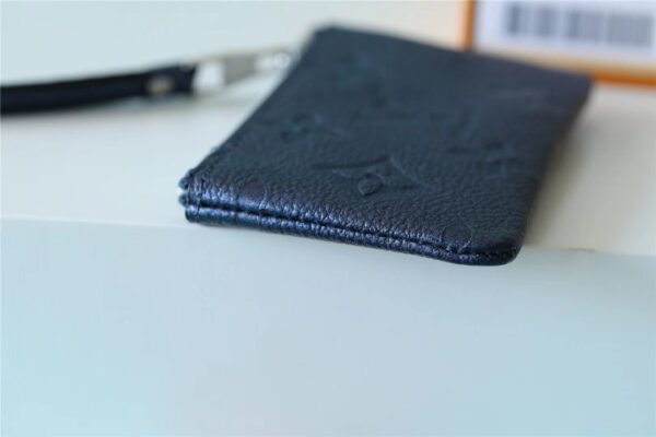 1:1 Replica Louis Vuitton Zippy Wallet Monogram Empreinte Black For Women, Women's Wallets 7.9in/20cm LV 