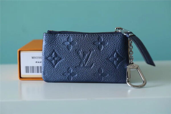 1:1 Replica Louis Vuitton Zippy Wallet Monogram Empreinte Black For Women, Women's Wallets 7.9in/20cm LV 