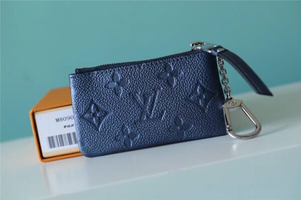 1:1 Replica Louis Vuitton Zippy Wallet Monogram Empreinte Black For Women, Women's Wallets 7.9in/20cm LV 